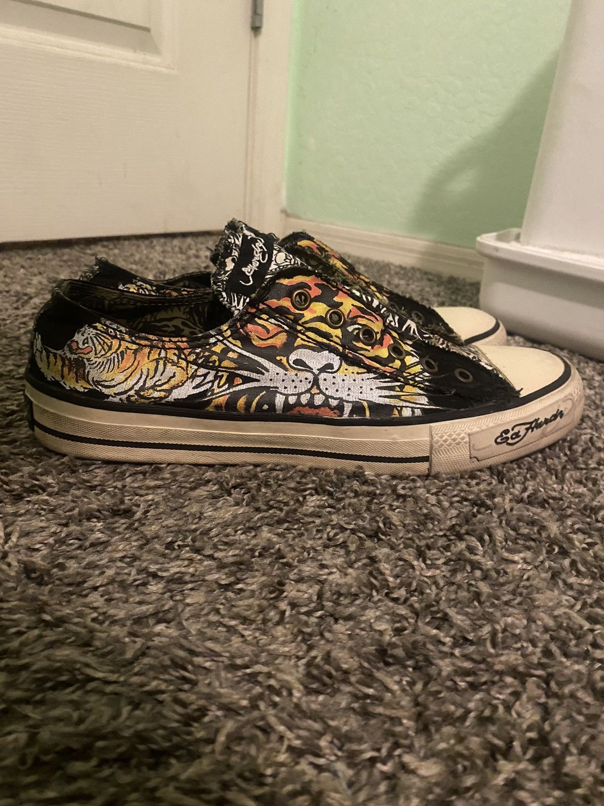 Ed Hardy Streetwear Vintage Ed hardy shoes Grailed