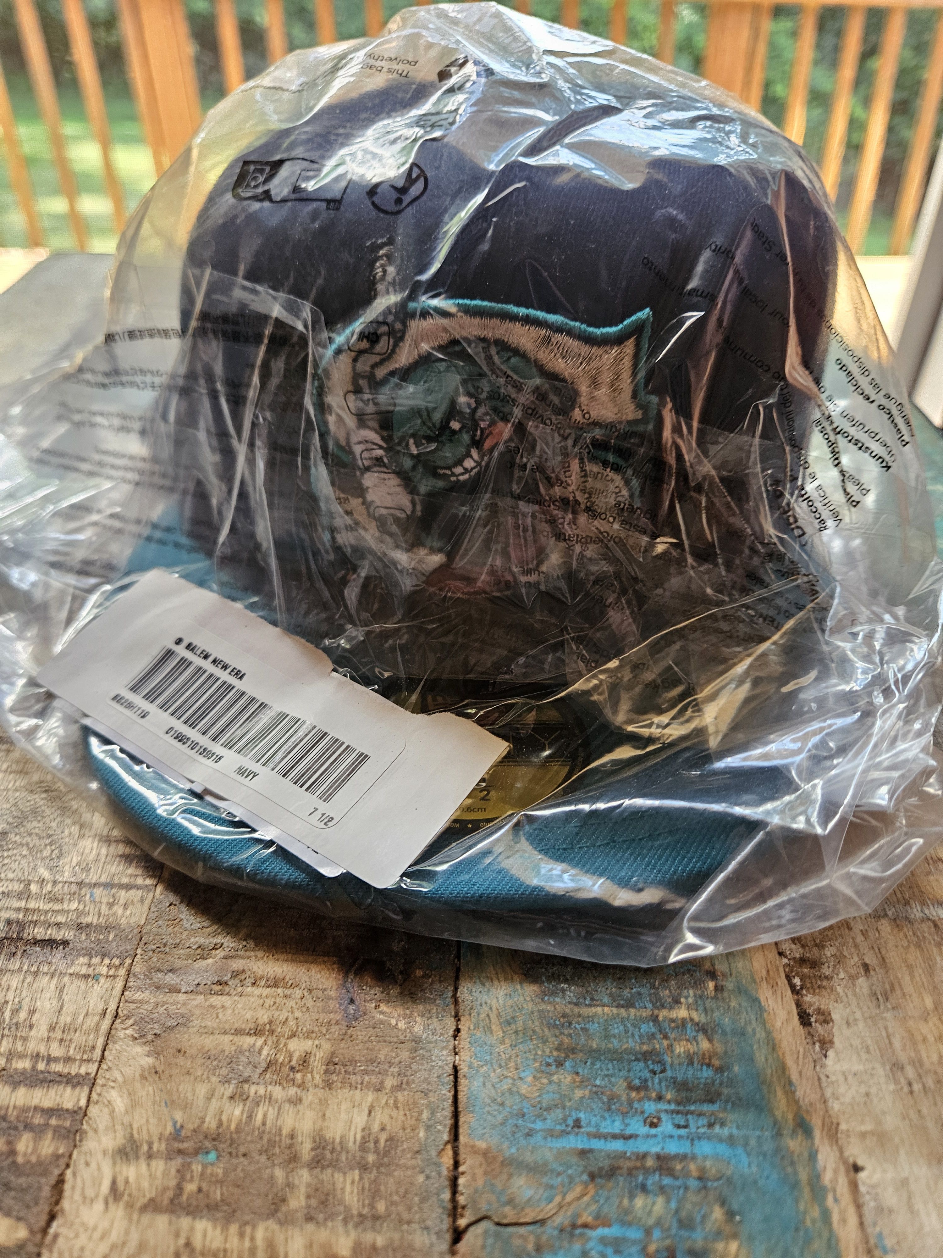 Supreme Supreme Salem Navy Blue New Era Hat Size 7 1/2 | Grailed