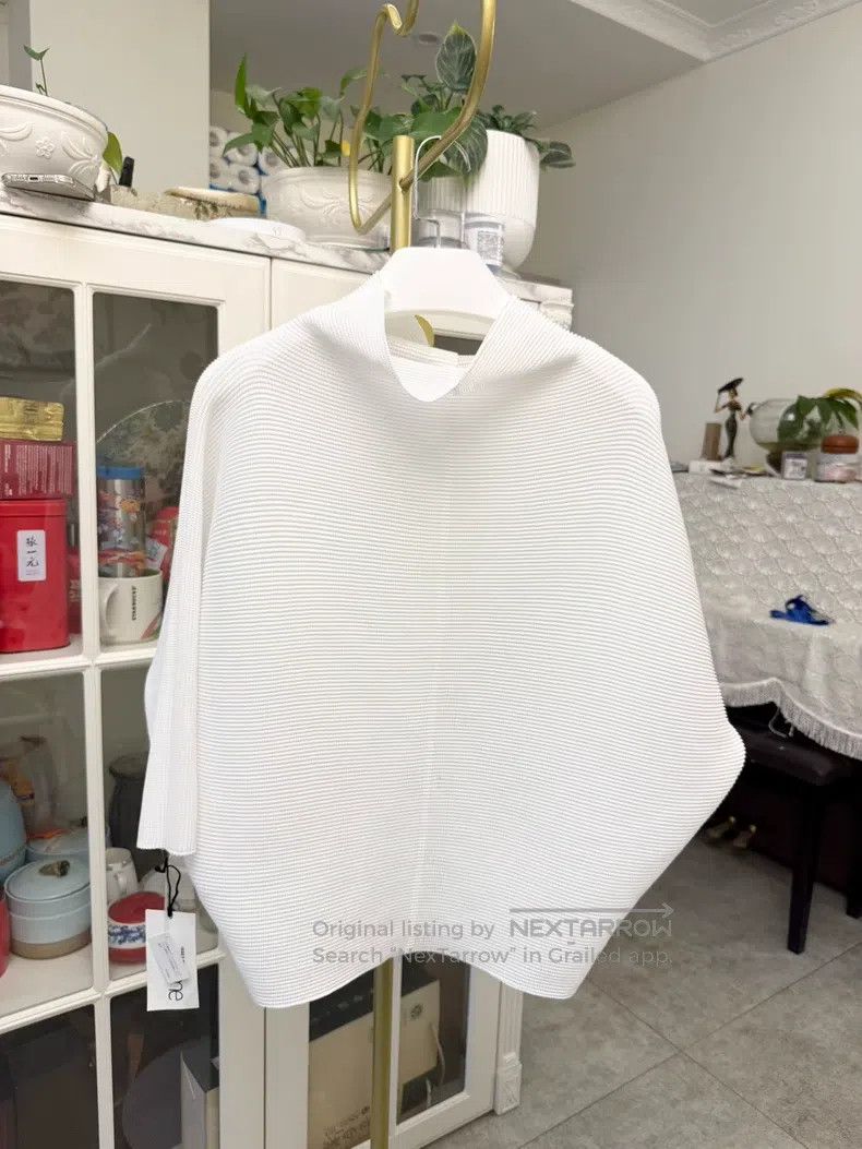 Issey Miyake Issey Miyake size:one size Light Blue Cardigan with Flutte Size XXS / US 00 / IT 34 - 4 Thumbnail
