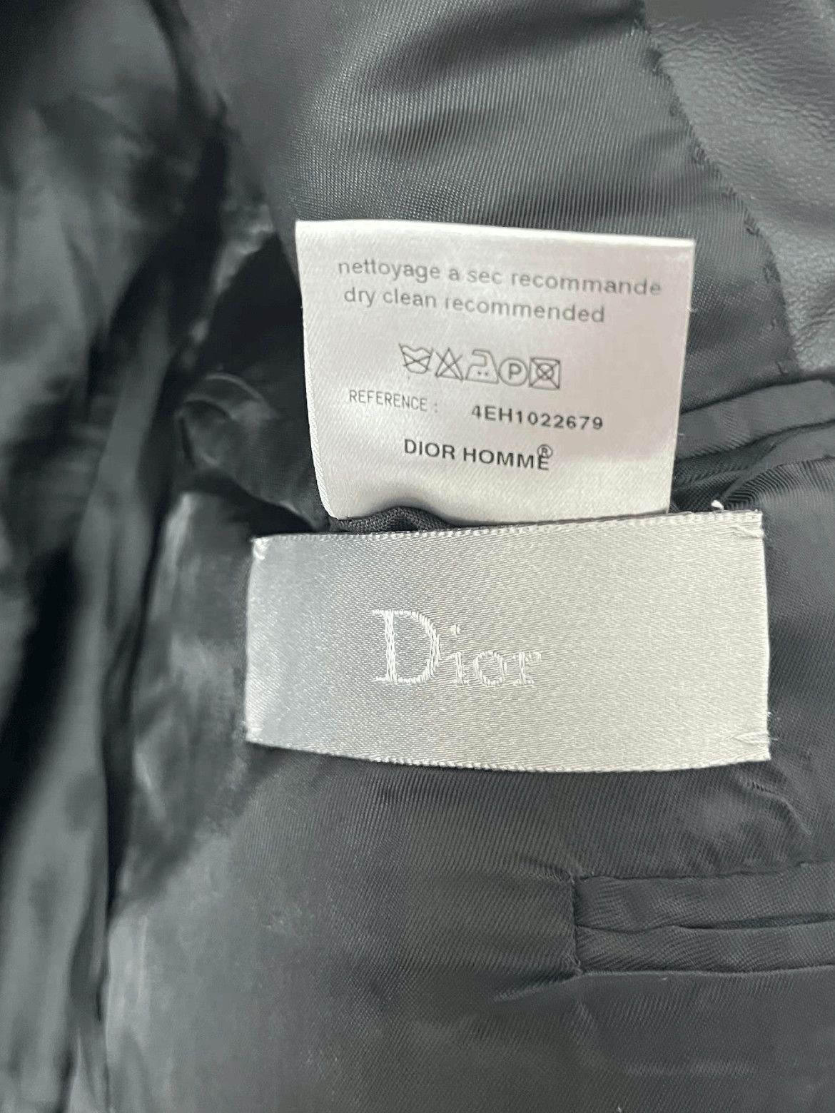 Dior Dior Sz 48 Dior Homme 04SS Leather Neck Jacket-2506 Size US M / EU 48-50 / 2 - 5 Thumbnail