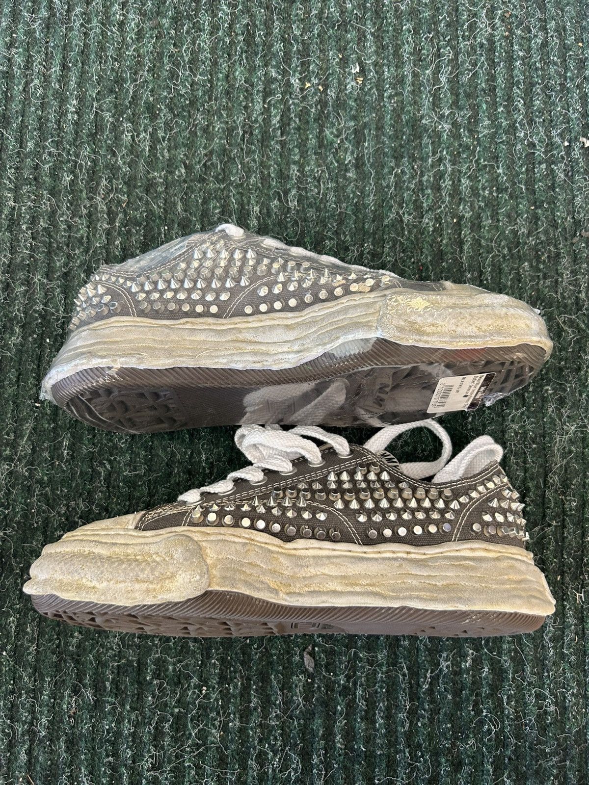 Maison MIHARA YASUHIRO Mihara Peterson Low Studded Sneakers Size US 8.5 / EU 41-42 - 2 Thumbnail