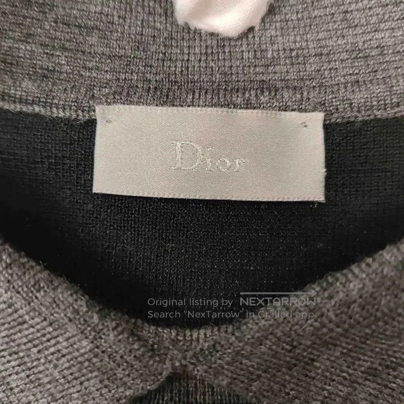 Other Dior Gray Wool Pullover Sweater for Men . Size US S / EU 44-46 / 1 - 3 Thumbnail