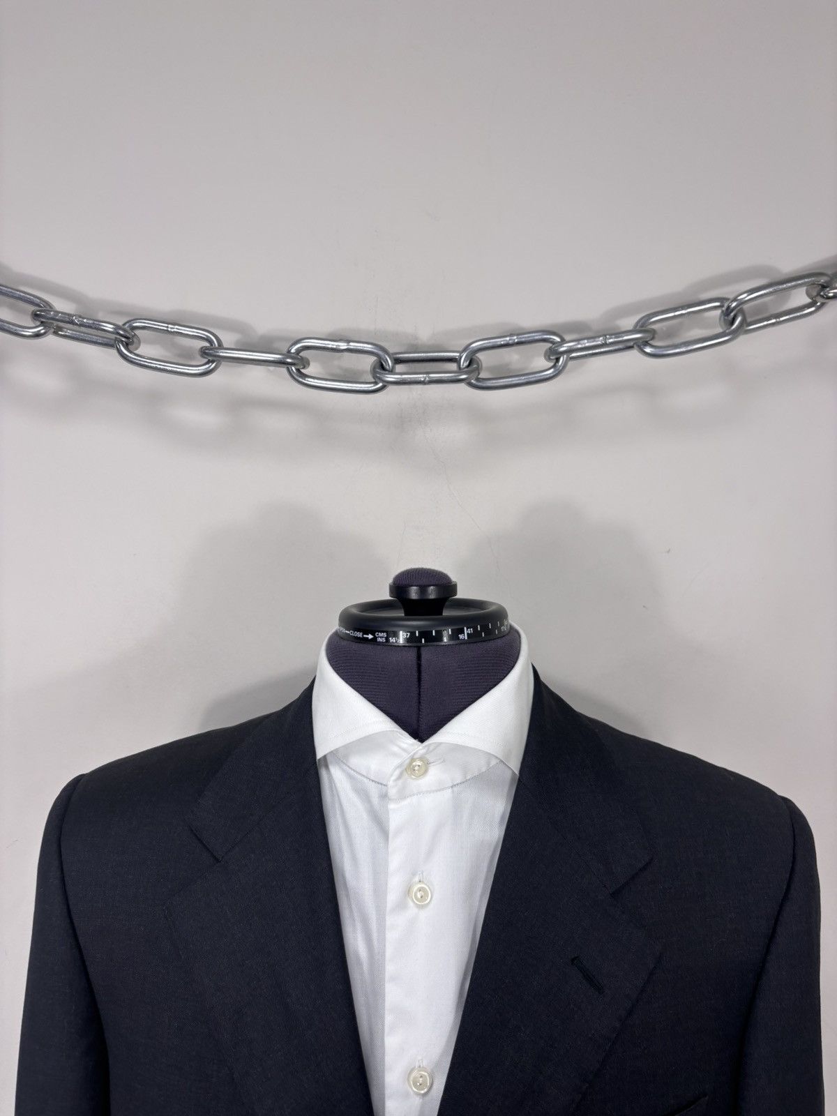 Corneliani Corneliani Linea Sartoria Men’s Grey Wool Blazer Jacket Size 48R - 3 Thumbnail