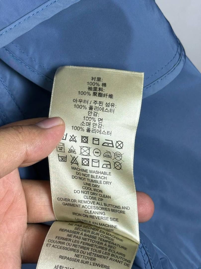 Burberry × Designer Burberry Brit Zip Up Light Bomber Jacket (PIT 23.5) Size US M / EU 48-50 / 2 - 12 Thumbnail