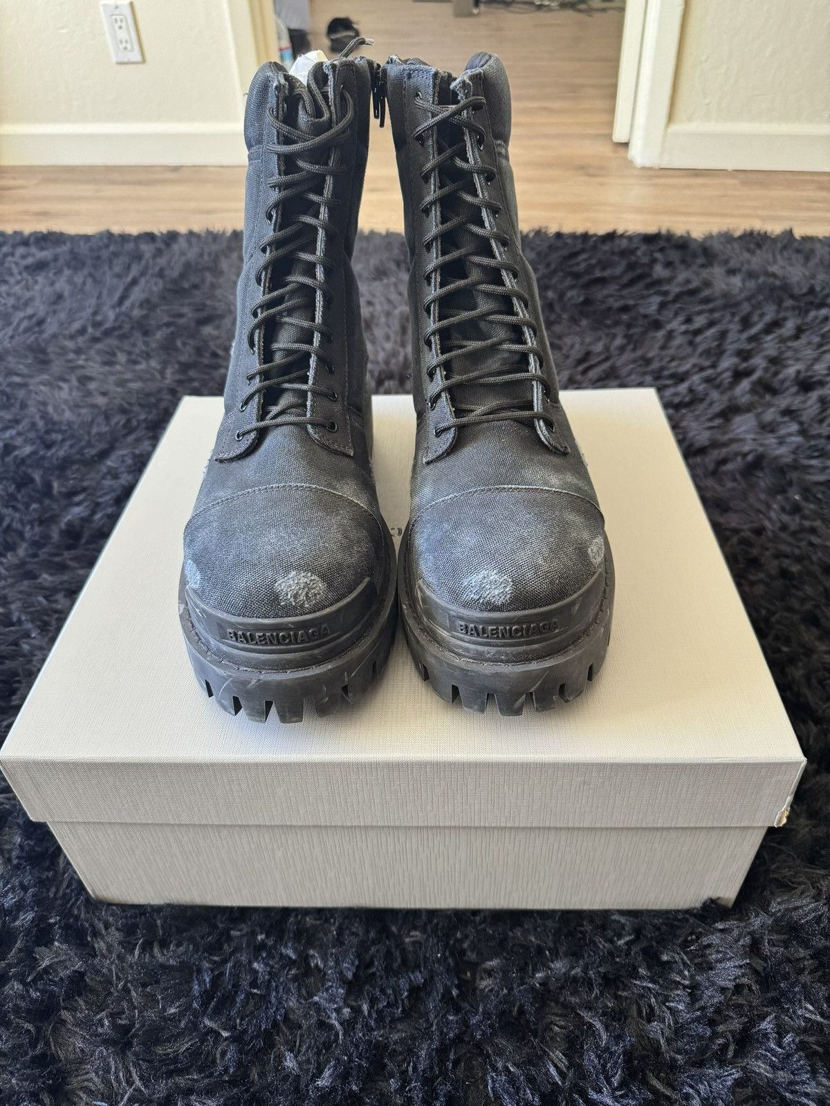 Balenciaga Balenciaga Striker Boots Size US 11 / EU 44 - 4 Thumbnail