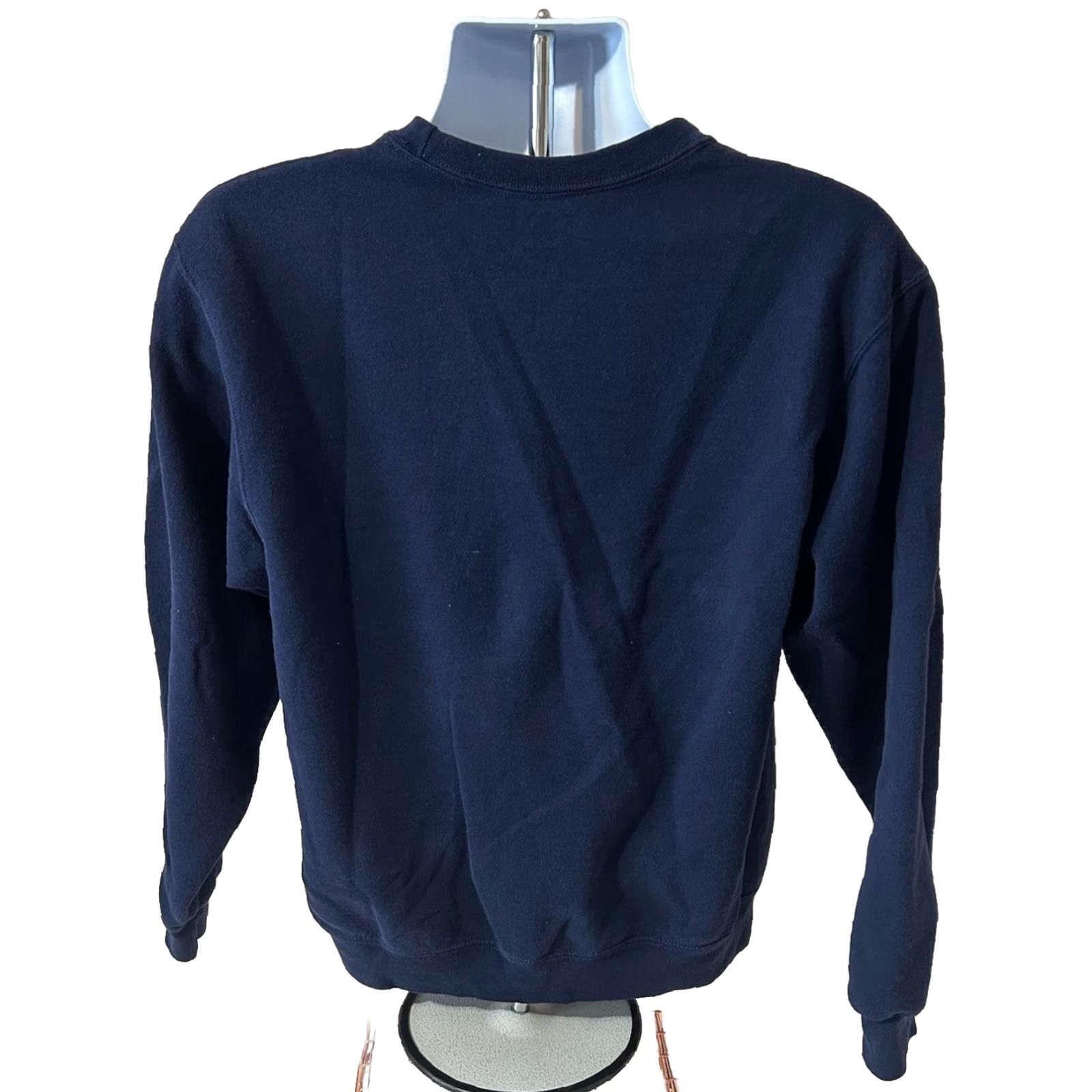 Fruit Of The Loom Hilton Head Island Sweatshirt Men M Navy Blue Fruit Of The Loom Crew Neck Pullover Graphic Print Size US M / EU 48-50 / 2 - 3 Thumbnail