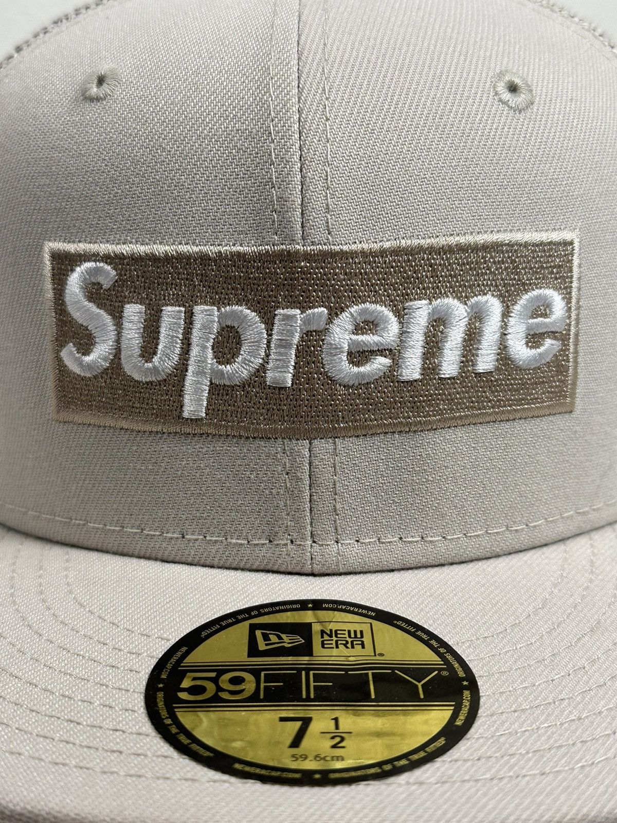 Supreme Supreme Box Logo Mesh Back New Era Hat Size ONE SIZE - 2 Thumbnail