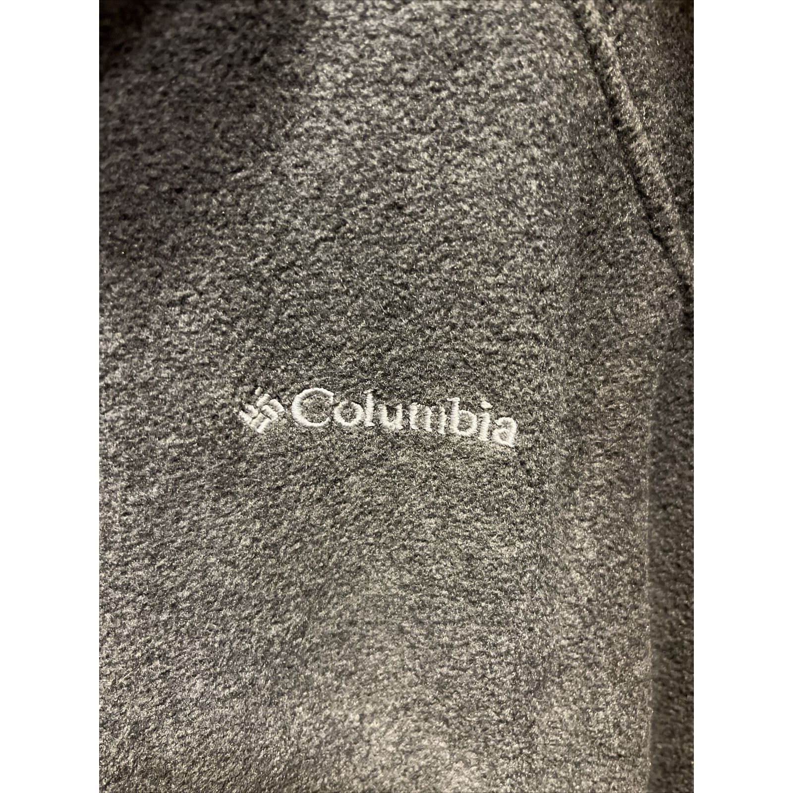 Columbia Columbia Mens L Gray Long Sleeve Zip Polyester Fleece Jacket Size US L / EU 52-54 / 3 - 4 Thumbnail