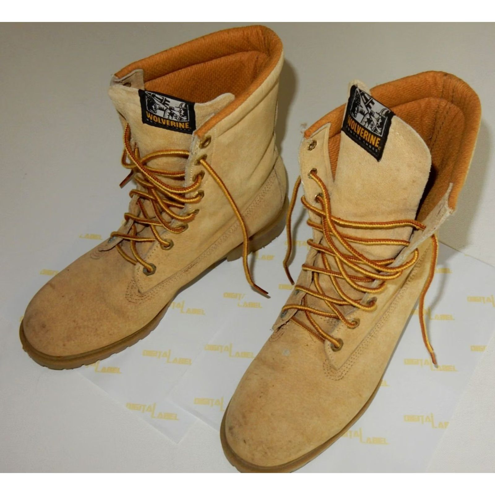 Vintage VINTAGE Wolverine Boots Men's USA Made Suede Beige 9.5 Work US 9.5 Men Size US 10 / EU 43 - 2 Thumbnail