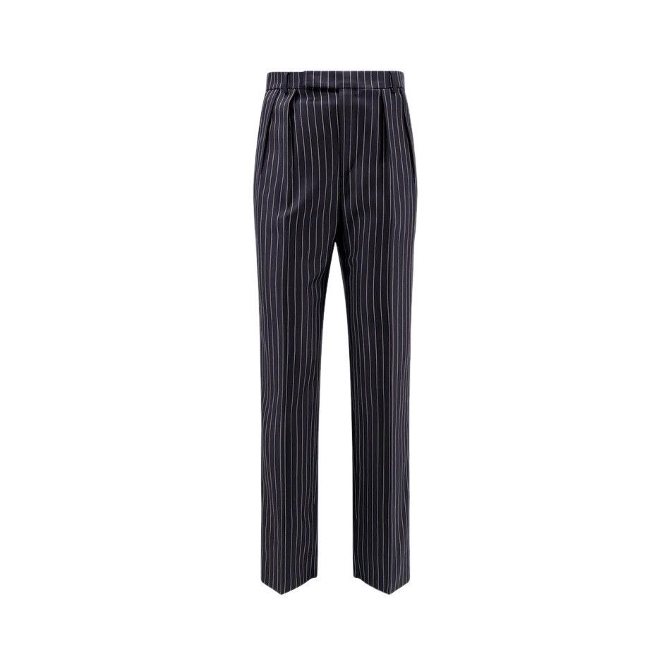 Celine CELINE Keith Navy Wool Pants New & Authentic (Men's size:US Size US 34 / EU 50 - 1 Thumbnail