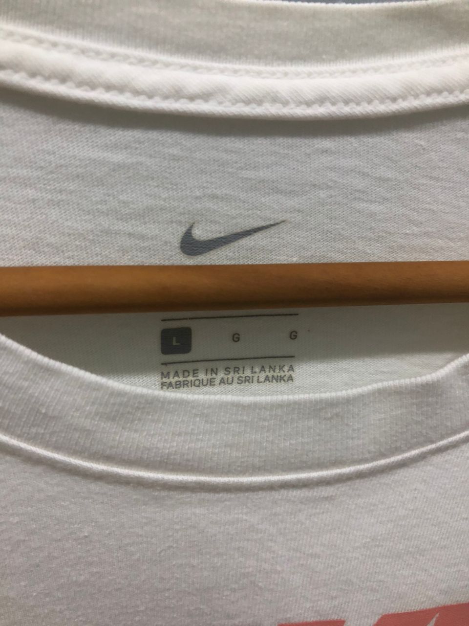 Nike Nike Swoosh logo white shirt Size US M / EU 48-50 / 2 - 5 Thumbnail