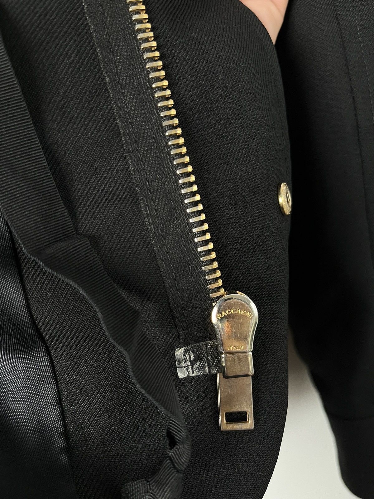 Alexander McQueen Alexander McQueen Black M65 Military Wool Jacket Size US M / EU 48-50 / 2 - 6 Thumbnail