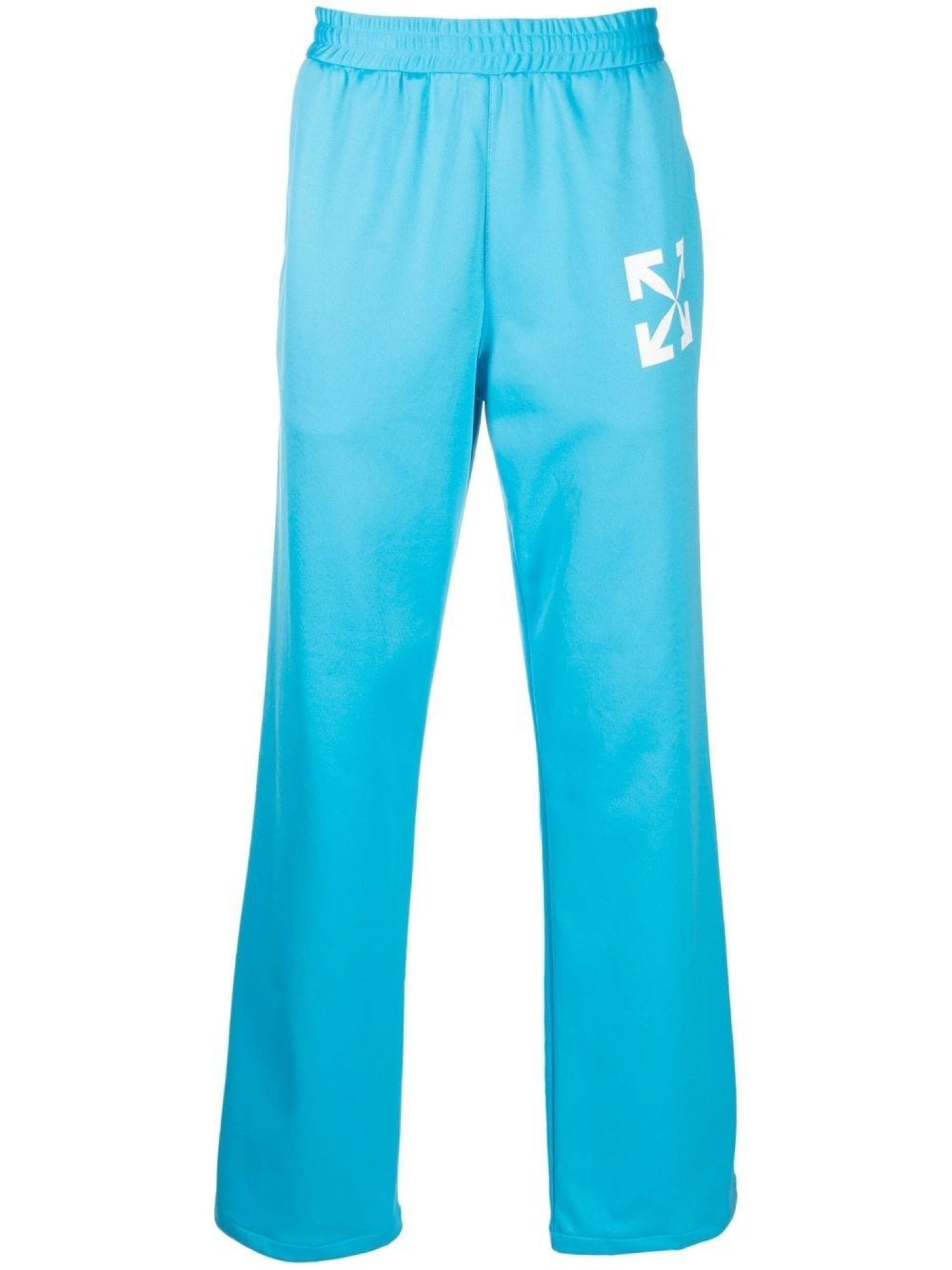 Off-White o1gr1nt1124 Single Arrow Slim Trackpant in Blue Size US 36 / EU 52 - 1 Thumbnail