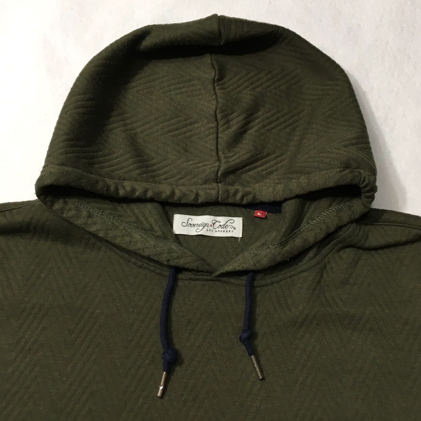 Sovereign Code Sovereign Code Full Zip Hoodie L Green Hooded with Pocket Mens Size US L / EU 52-54 / 3 - 2 Thumbnail