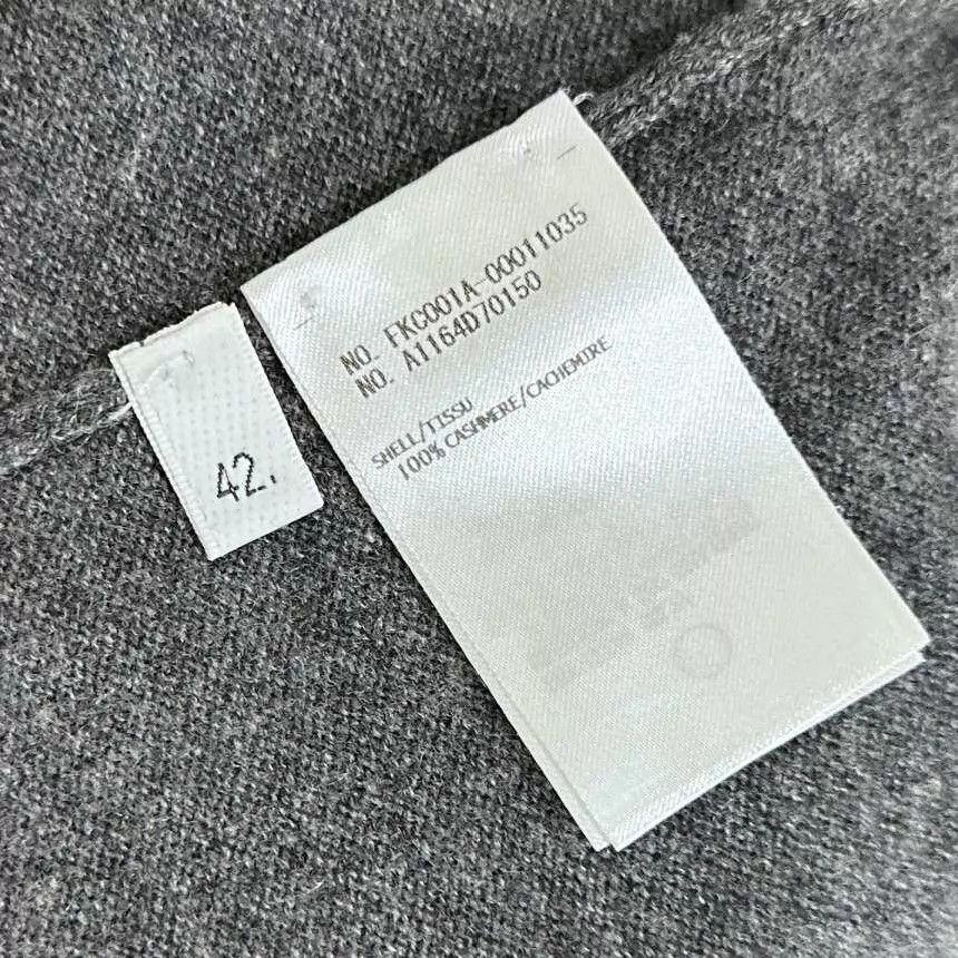 Thom Browne Thom Browne Charcoal Gray Cashmere Cardigan Size 42 Size M / US 6-8 / IT 42-44 - 4 Thumbnail