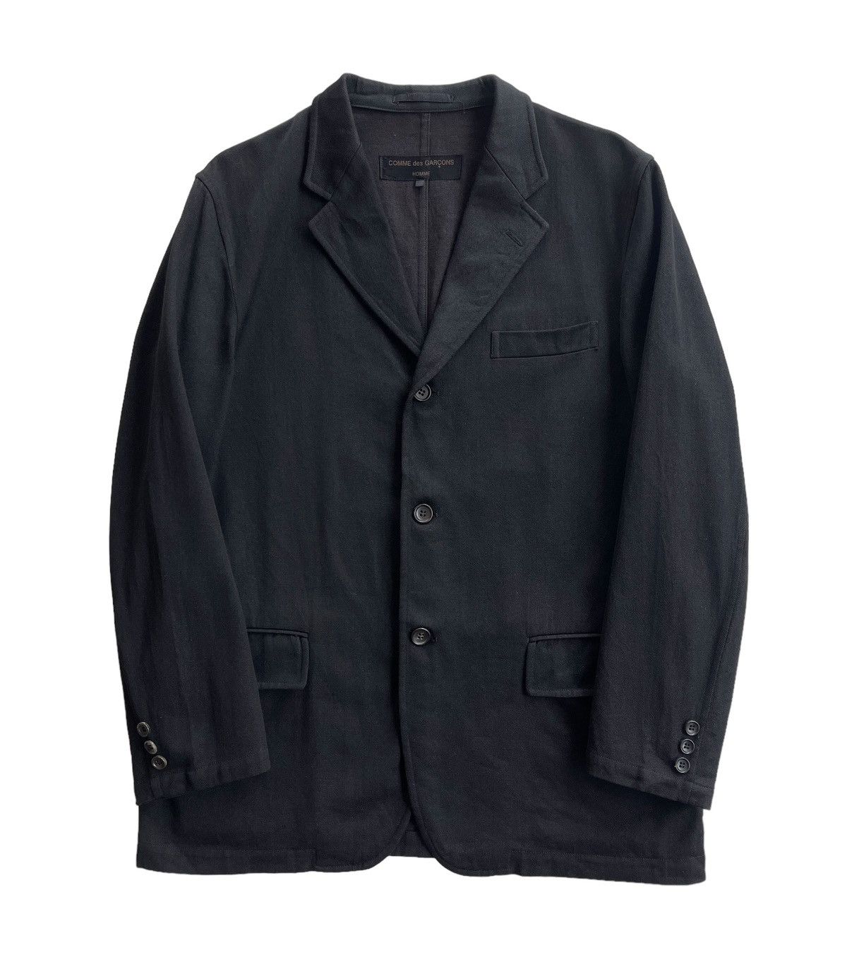 AW2001 Comme Des Garcons Homme Black Chore Jacket
