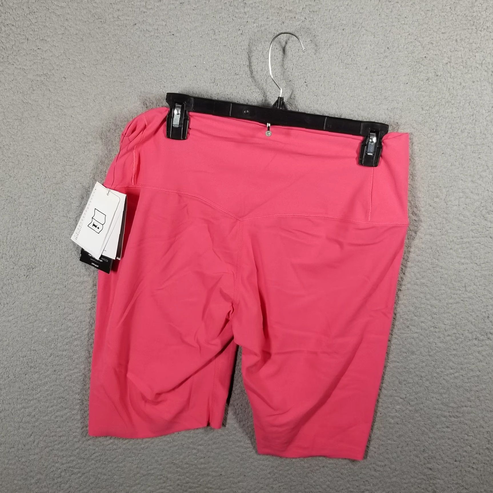 Nike Nike Women’s XL Pink High-Waisted 8" Biker Shorts Activewear Gym Running Training Size 40" / US 18 - 2 Thumbnail