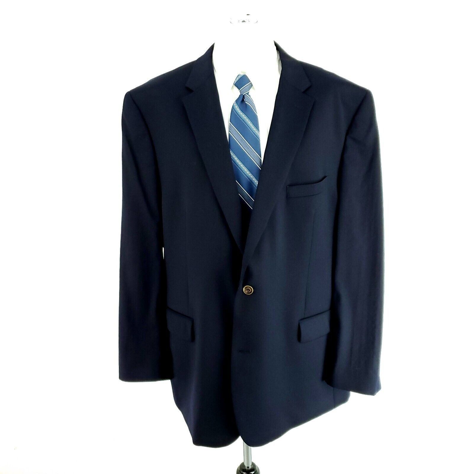 Joseph & Feiss Joseph & Feiss Gold Classic Fit Wool 2 Button Blazer 48L Or Size 48L - 3 Thumbnail