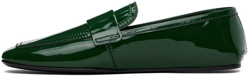 Salvatore Ferragamo o1s1rm0924 Hardware Loafers in Inkwell Green Size US 12.5 / EU 45-46 - 3 Thumbnail
