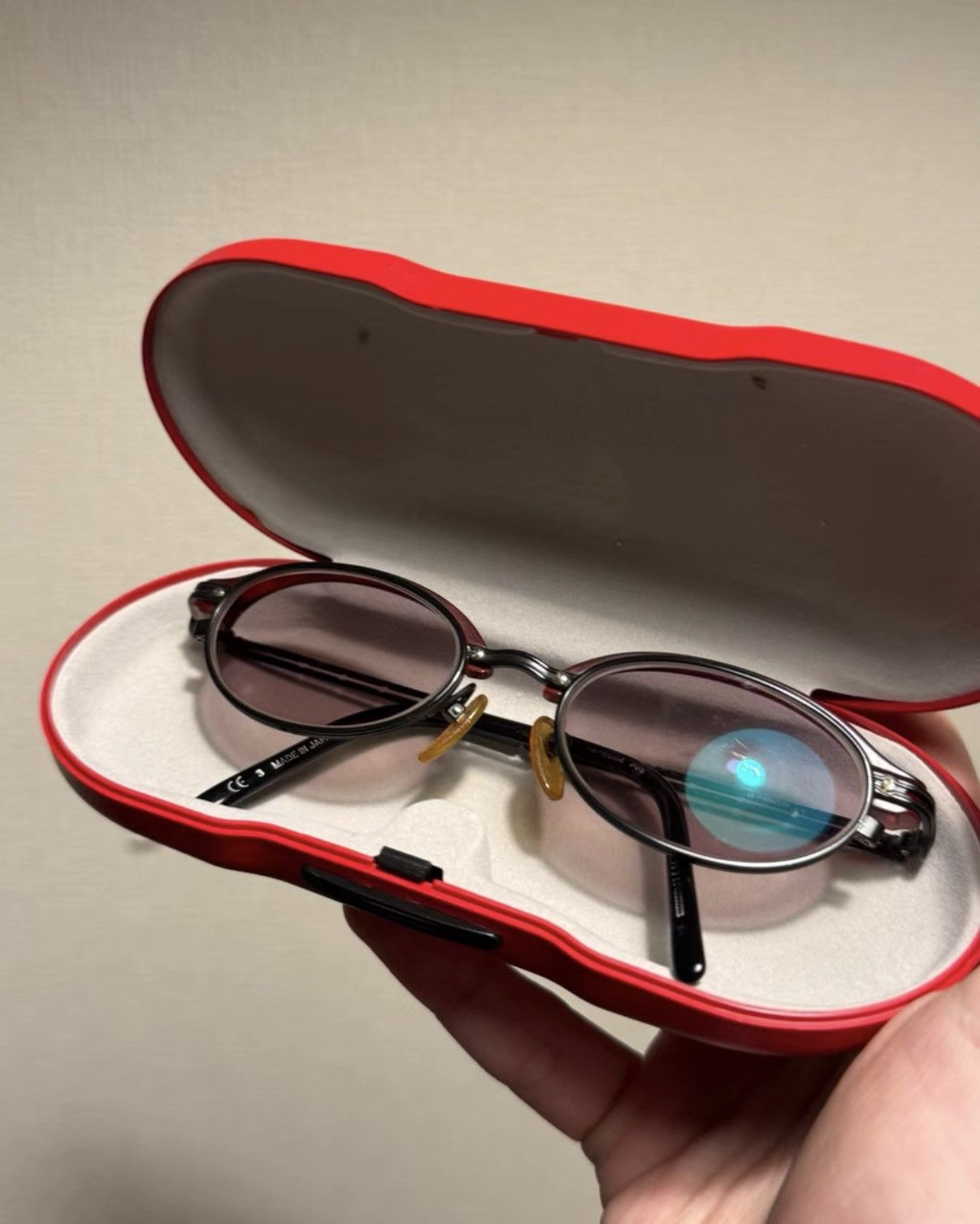 Jean Paul Gaultier Jean Paul Gaultier Lens Mechanical Arm Oval Sunglasses K23 Size ONE SIZE - 8 Thumbnail