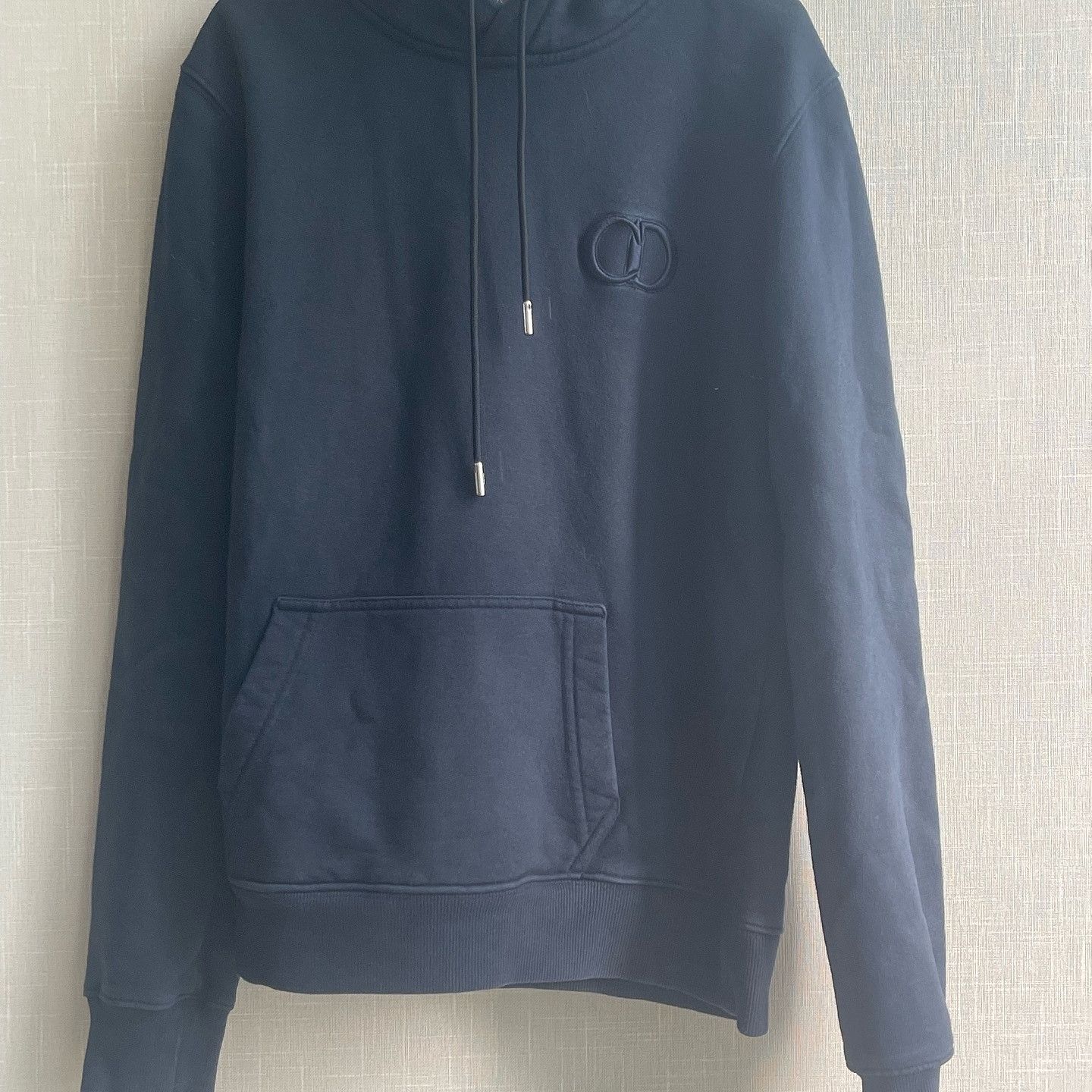 Dior × Hedi Slimane Dior Homme FORGET ME NOT black hoodie (size M