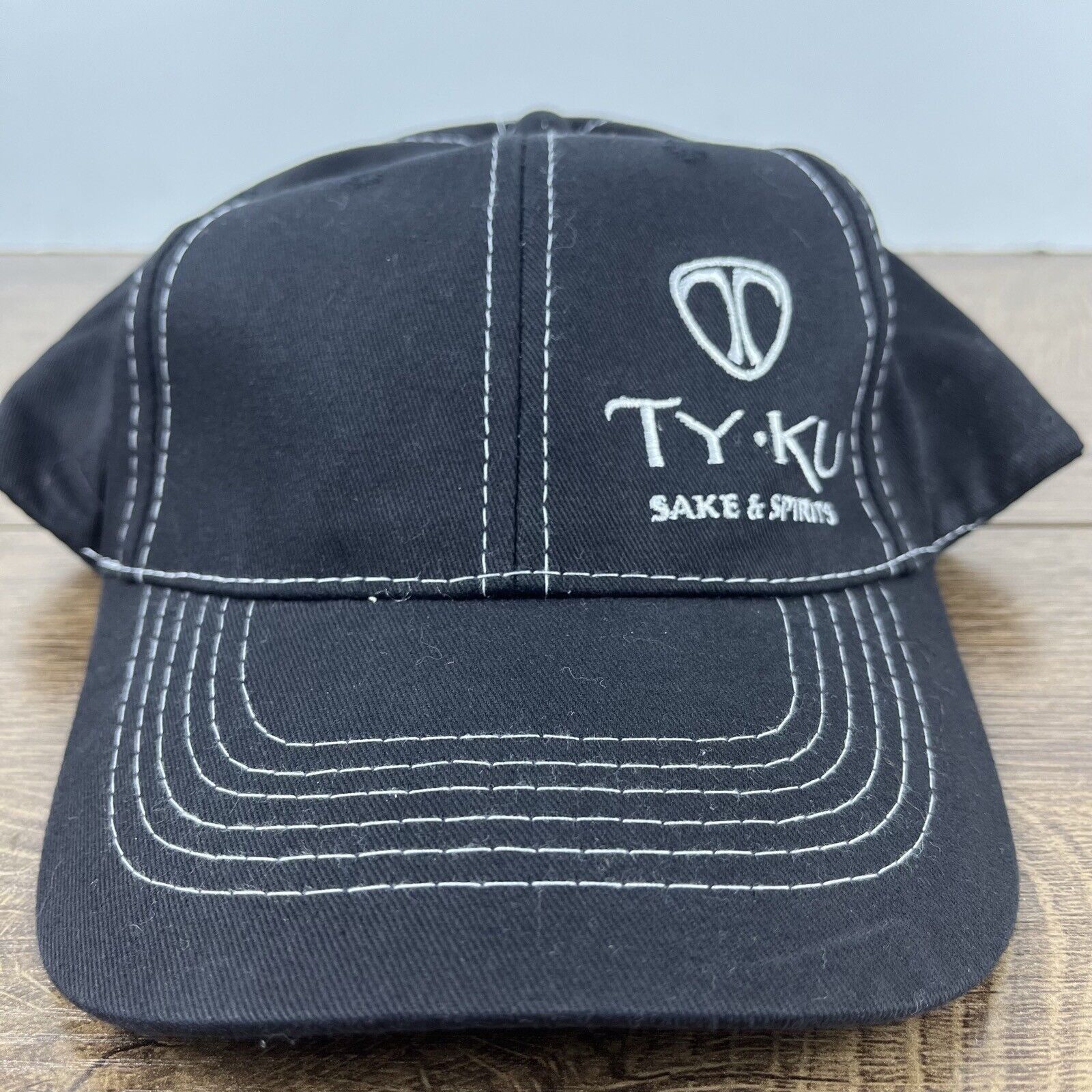 Other Ty Ku Hat Sake and Spirits Cap Hat Black Hat Adjustable Blac Size ONE SIZE - 1 Thumbnail