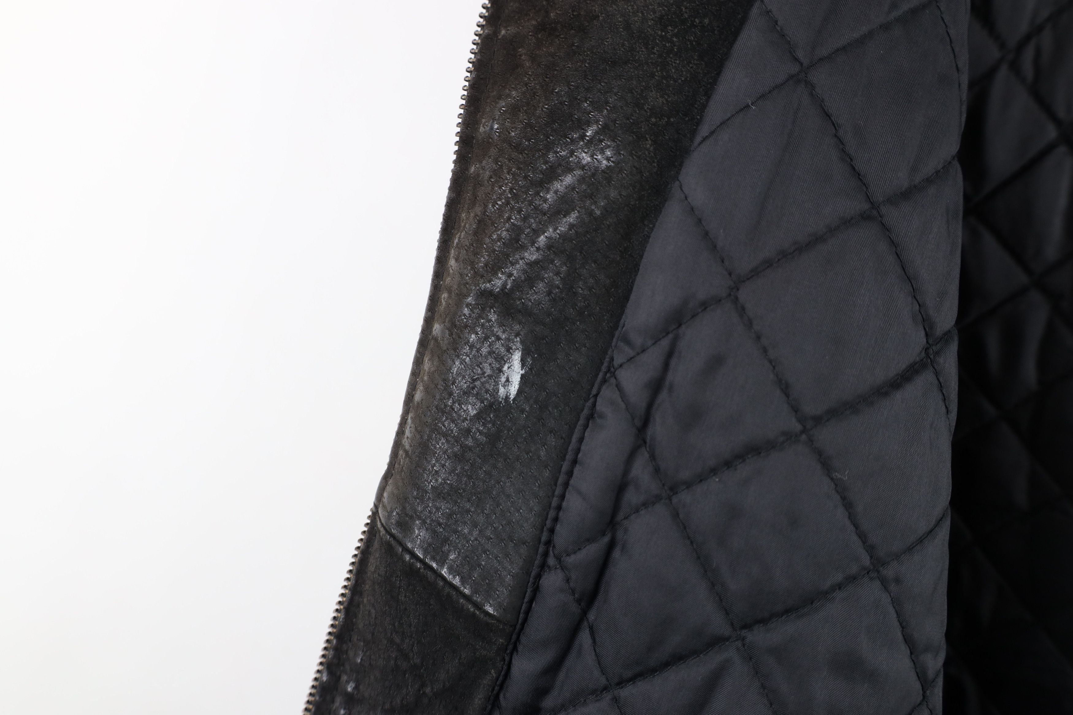 Vintage Vintage 90s Streetwear Buckle Back Suede Leather Jacket Size US M / EU 48-50 / 2 - 8 Thumbnail