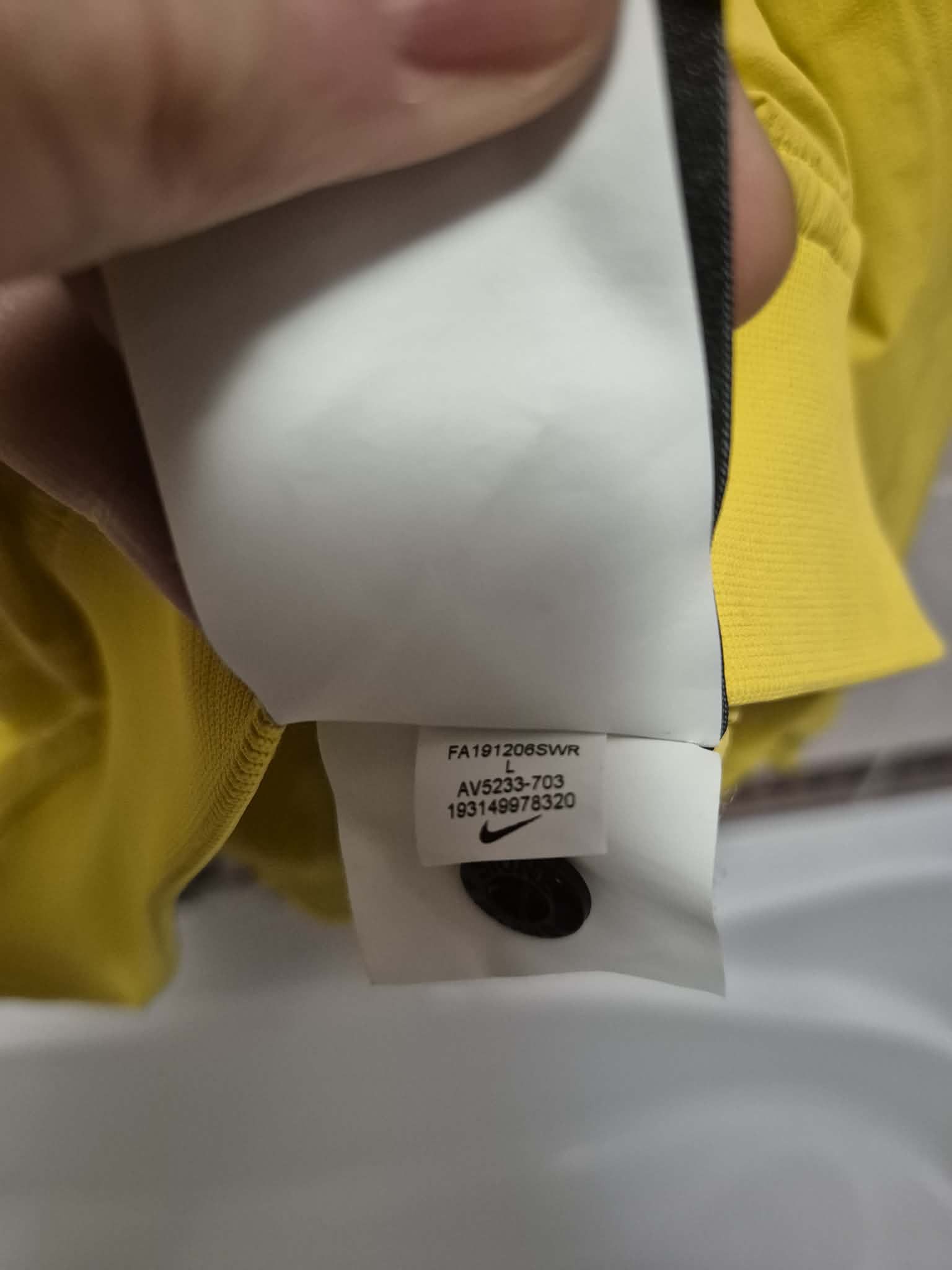 Stone Island Nike x Stone Island Yellow Comfort Tech Composite Jumper Size US L / EU 52-54 / 3 - 8 Thumbnail