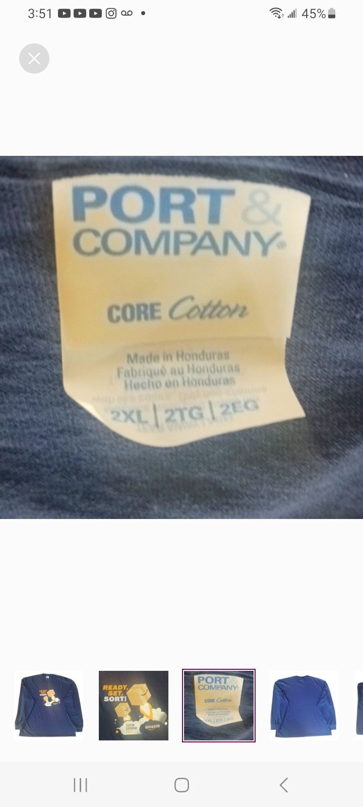 Other Sorting Saturday×Amazon READY, SET, SORT Long-Sleeve T-Shirt Size US XXL / EU 58 / 5 - 3 Thumbnail