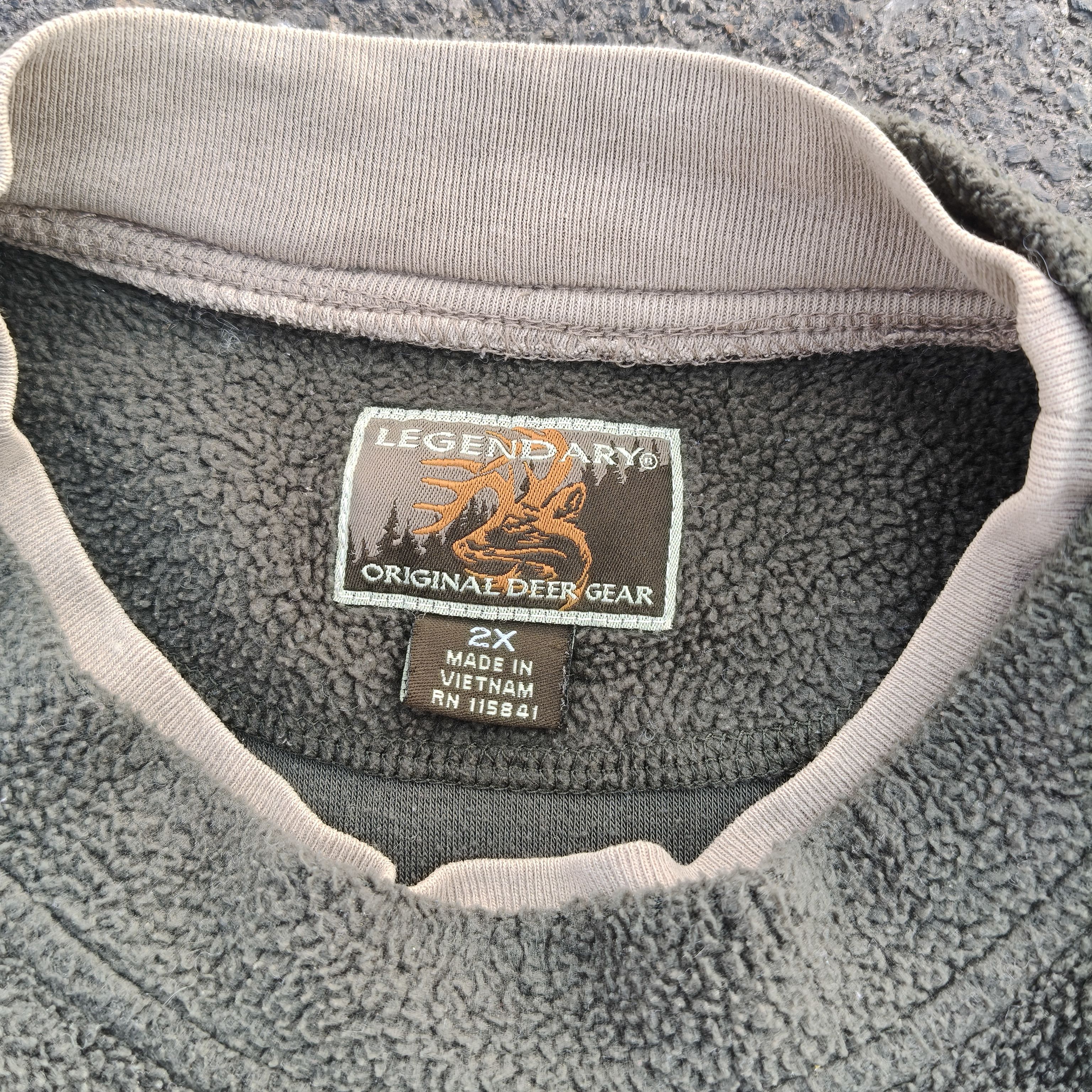 Realtree Legendary Realtree Fleece Camo Sleeve Pullover Size US XL / EU 56 / 4 - 2 Thumbnail