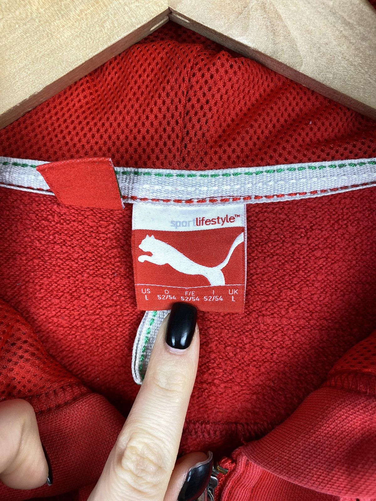 Ferrari × Puma Puma Ferrari men’s heavy cotton full zip hoodie size L Size US L / EU 52-54 / 3 - 11 Thumbnail