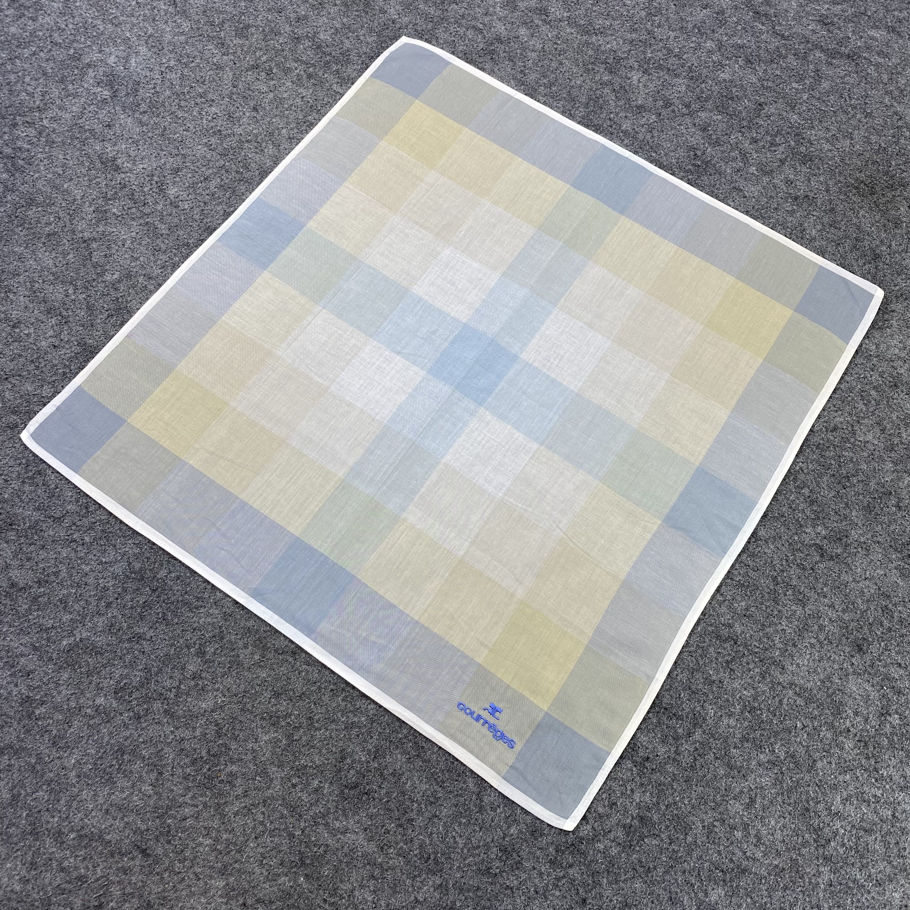 Courreges Courreges Handkerchief / Bandana / Neckerchief-B1550 Size ONE SIZE - 4 Thumbnail