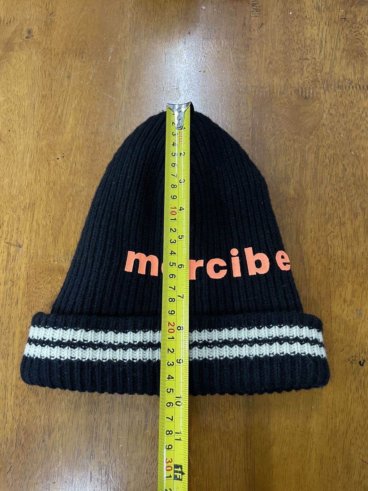 Issey Miyake MERCIBEAUCOUP Beanie Hat Issey Miyake Spellout Size ONE SIZE - 8 Thumbnail