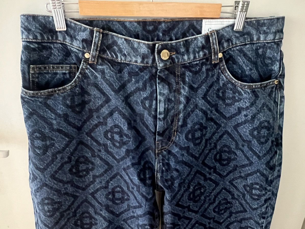 Casablanca Casablanca Laser Monogram Denim Jeans Men Sz W36 Size US 35 - 2 Thumbnail
