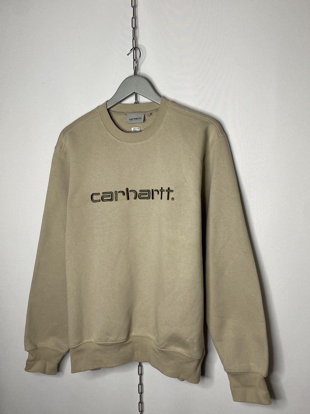 Carhartt 🔥Vintage Carhartt Big Logo Sweatshirt Pullover Hype Y2K🔥 Size US M / EU 48-50 / 2 - 2 Thumbnail