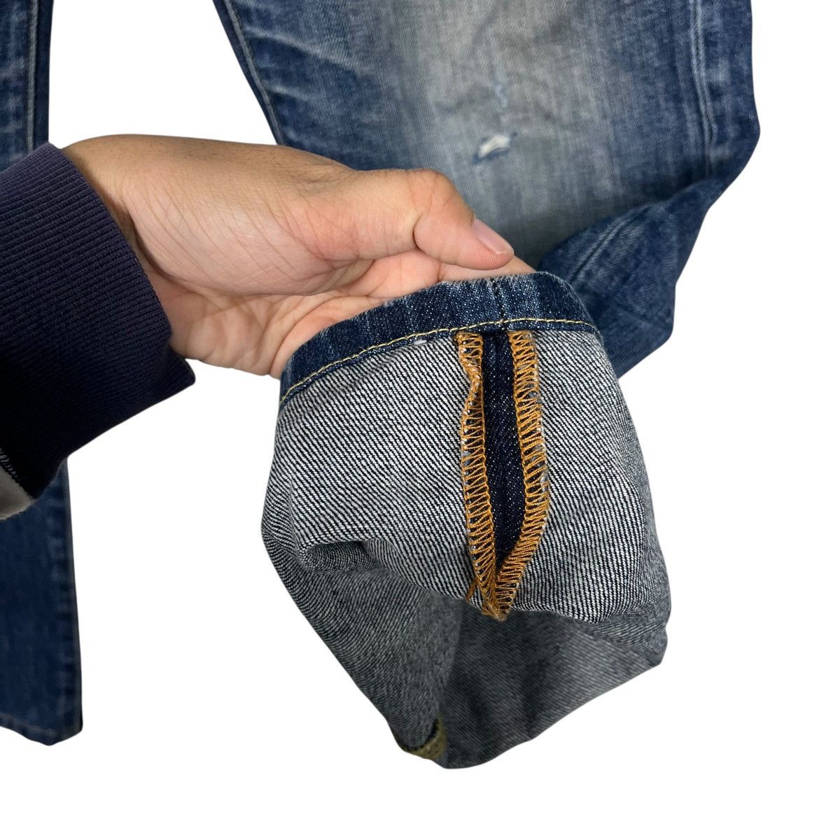 Kaihara Denim Vintage Kaihara Denim Back Number Denim Jeans Size US 34 / EU 50 - 12 Thumbnail