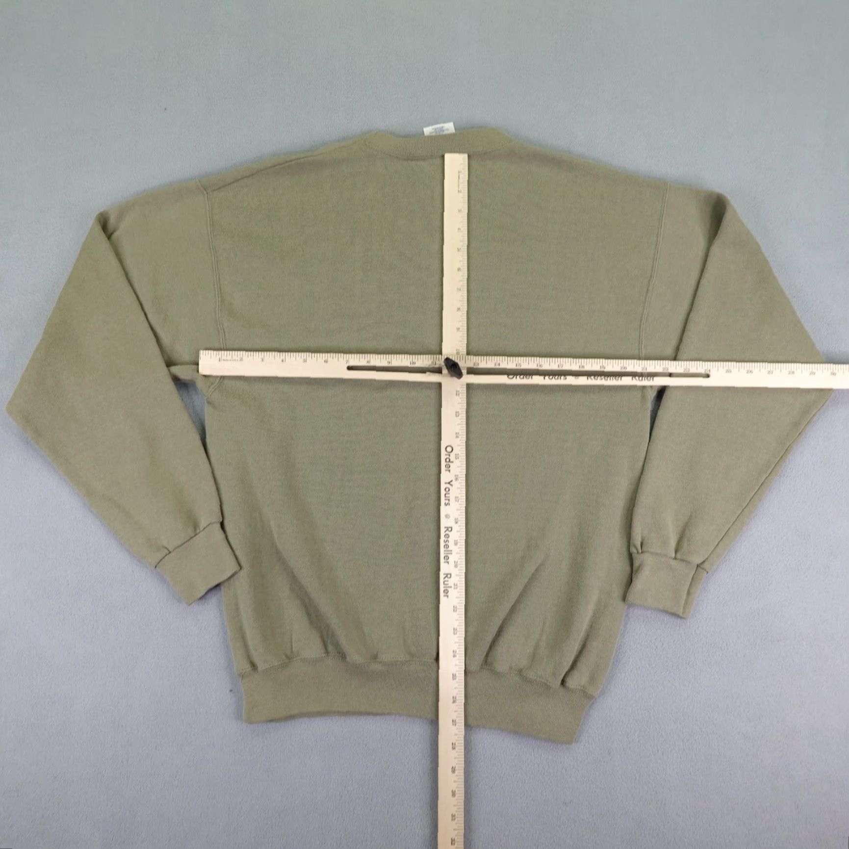 Vintage VINTAGE Dudley Do Right Sweatshirt Mens Large Green Santee 90s Cartoon Logo Pullover Crew Neck Long Sleeve Knit Cotton Polyester Sweatshirt Size US L / EU 52-54 / 3 - 6 Thumbnail