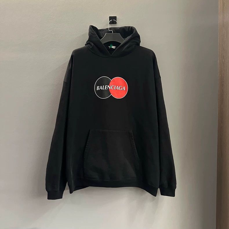 Balenciaga Balenciaga Alphabet Print Fleece Hooded Sweatshirt Size US M / EU 48-50 / 2 - 1 Thumbnail