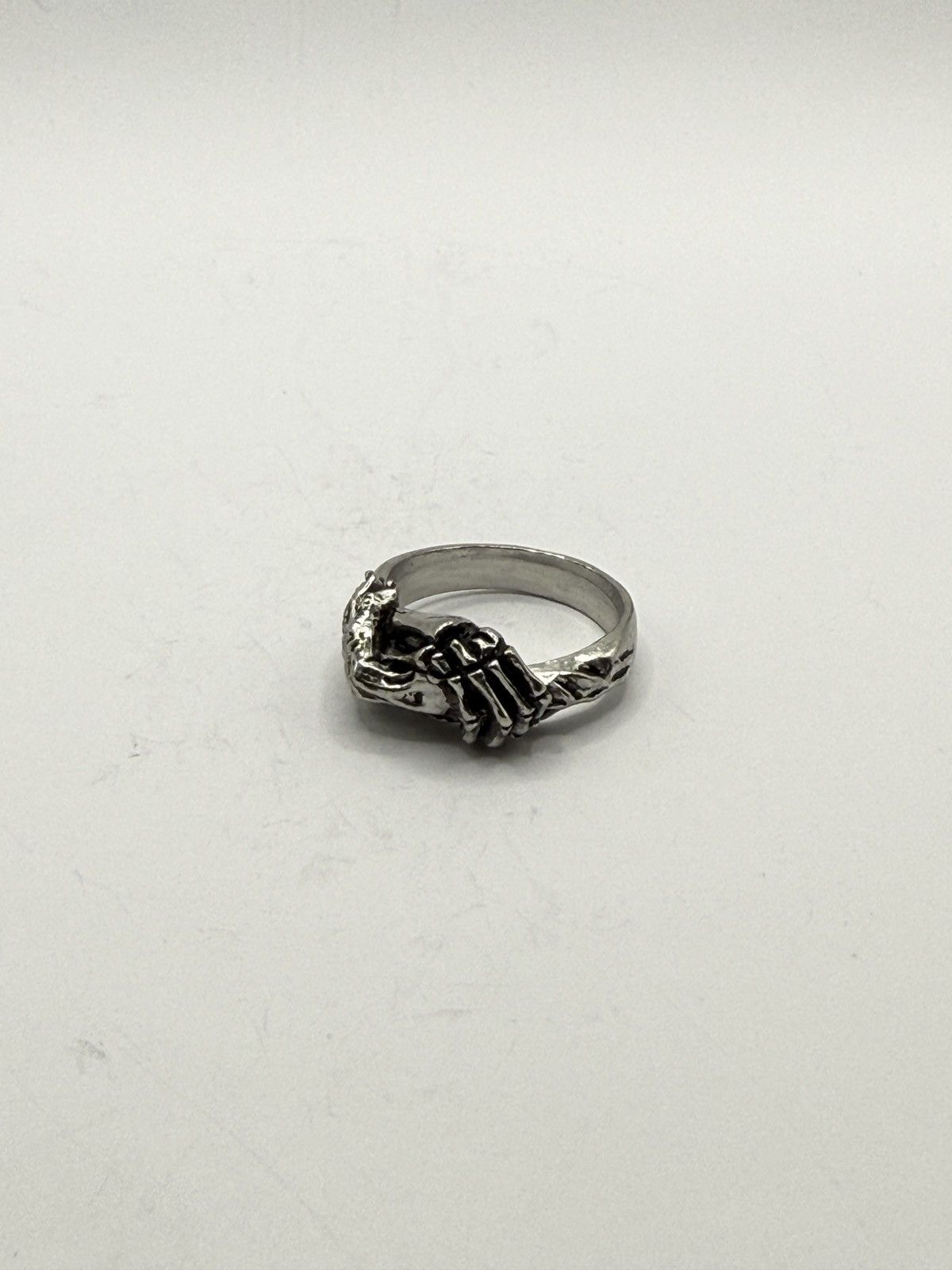 Seditionaries Alchemy 1991 skeleton hands biker/goth chrome erd Size ONE SIZE - 6 Thumbnail