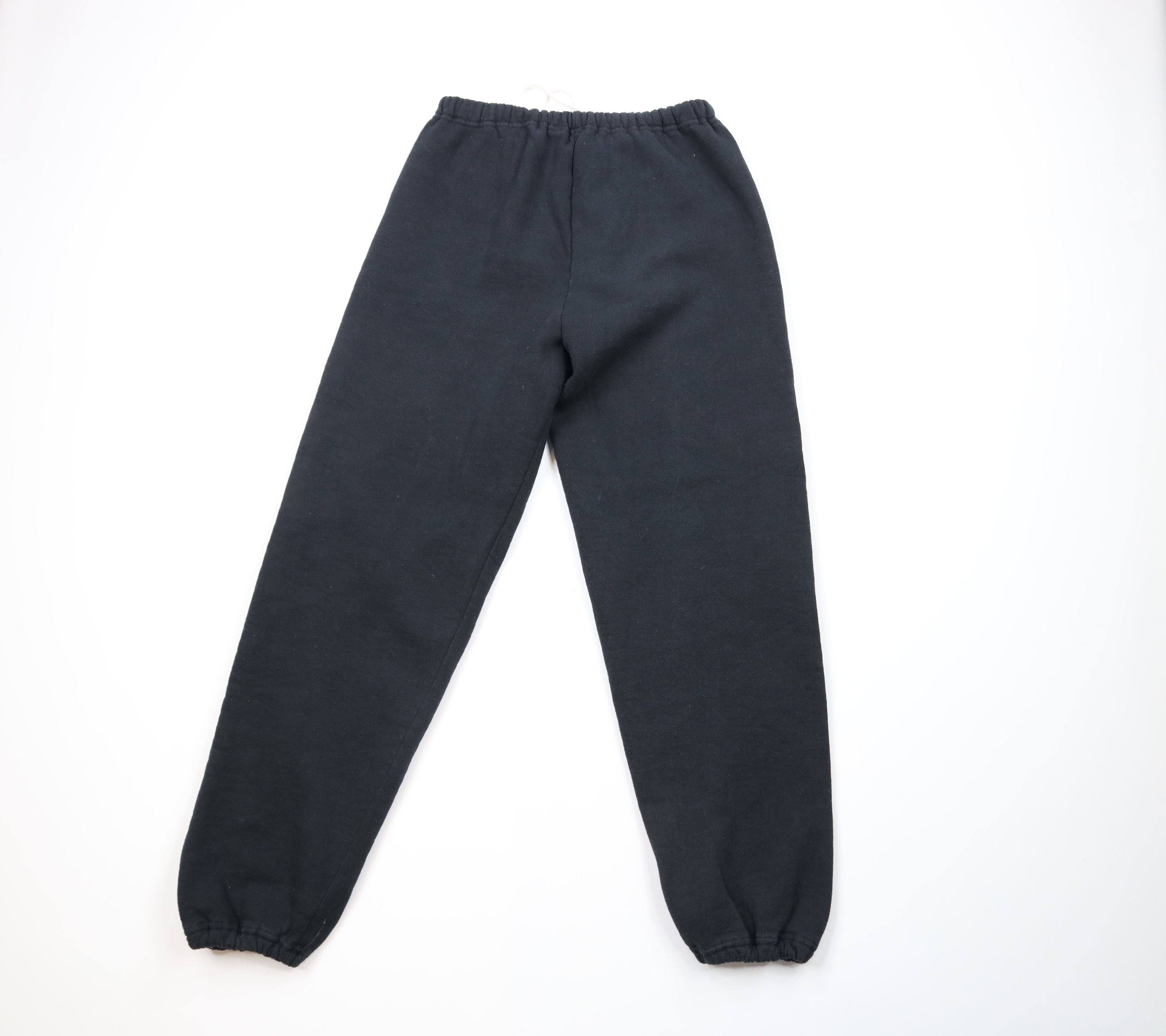 Russell Athletic × Vintage Vintage 90s Russell Athletic Sweatpants Joggers Black USA Size US 34 / EU 50 - 8 Thumbnail