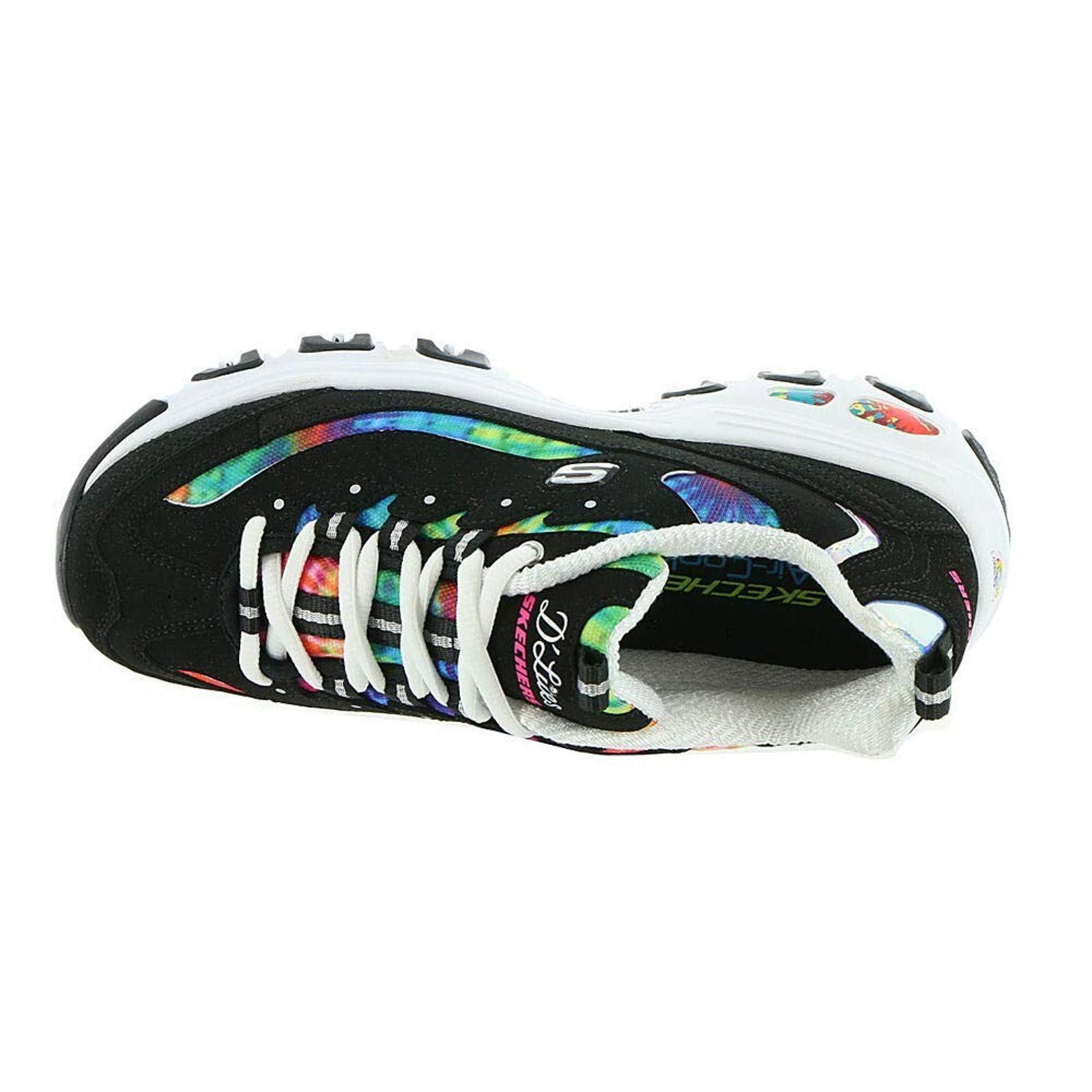 SKECHERS Womens Skechers D'Lites 5 WIDE Summer Fiesta Memory Foam NEW Size US 5 / IT 35 - 5 Thumbnail
