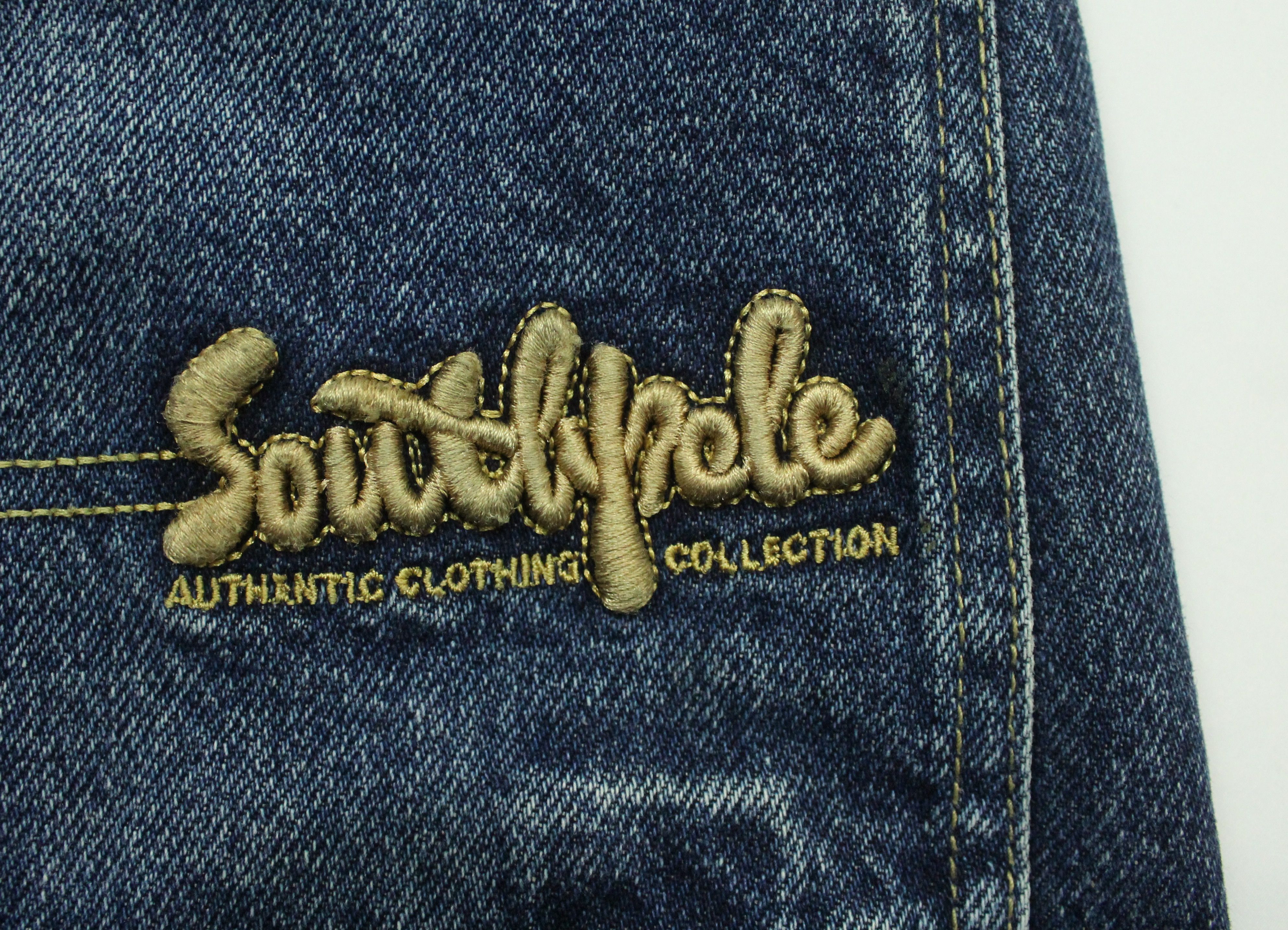 Southpole SOUTHPOLE Denim Vintage Embroidered Logo JNCO Carhartt Size US 34 / EU 50 - 18 Thumbnail
