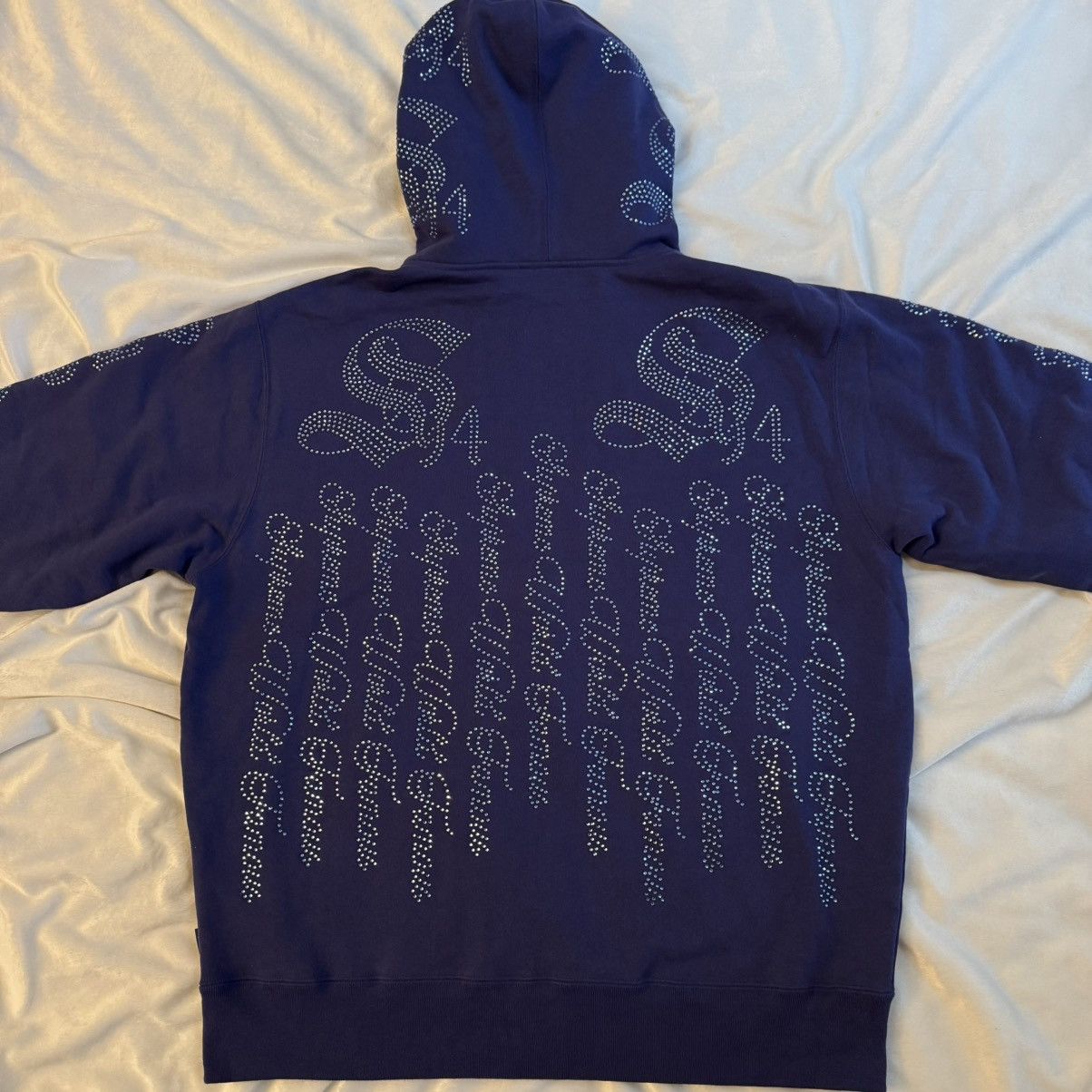 Supreme Supreme Rhinestone Zip Up Hoodie Sweatshirt Size US M / EU 48-50 / 2 - 4 Thumbnail