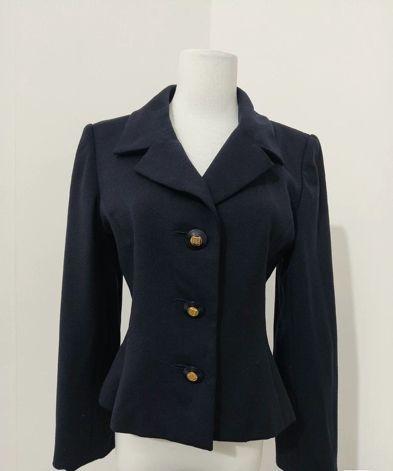 Givenchy Vintage slim-fit women's suit with buttons