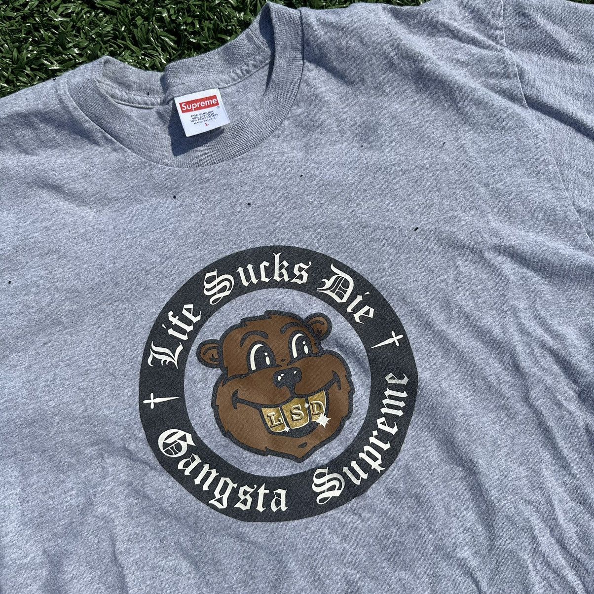 Supreme Supreme Life Sucks Die Tee Size US L / EU 52-54 / 3 - 2 Thumbnail
