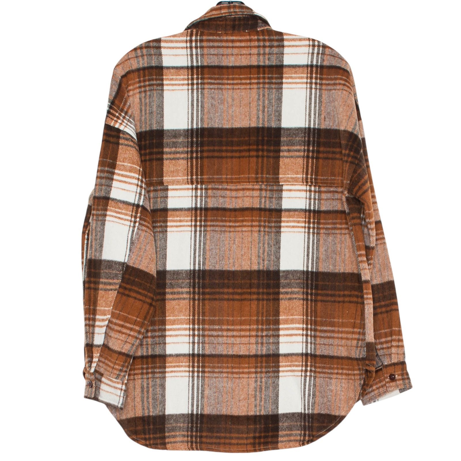 Other NWT ACOA Shacket Wool Flannel Oversize Button Plaid Small Size S / US 4 / IT 40 - 2 Thumbnail