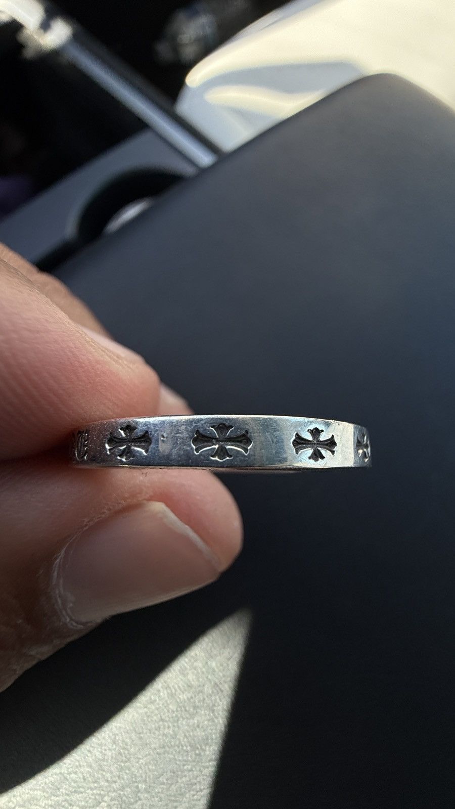 Chrome Hearts Chrome Hearts Las Vegas Spacer Ring - 7.5mm Size ONE SIZE - 13 Thumbnail