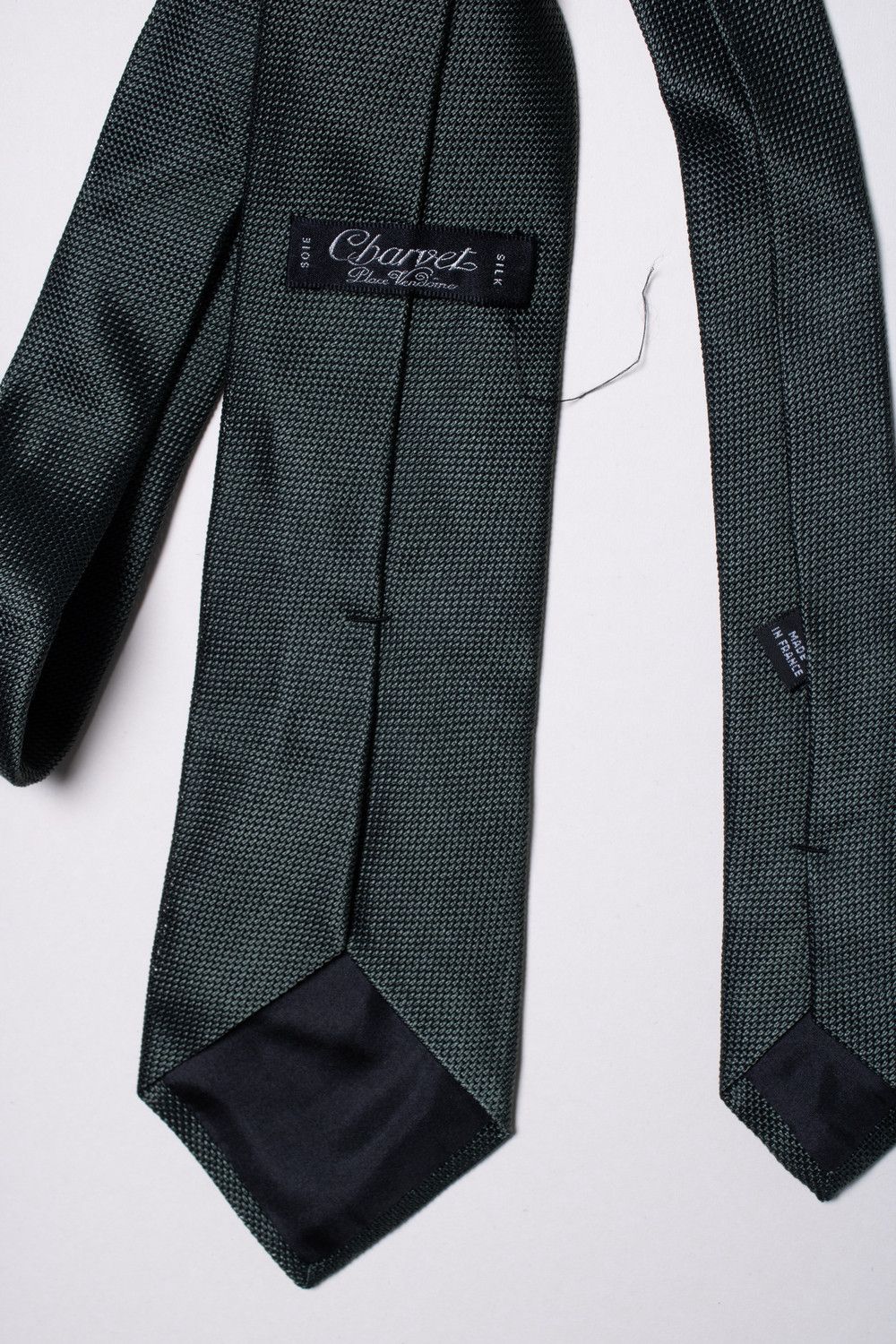 Charvet Charvet, green silk tie Size ONE SIZE - 2 Thumbnail