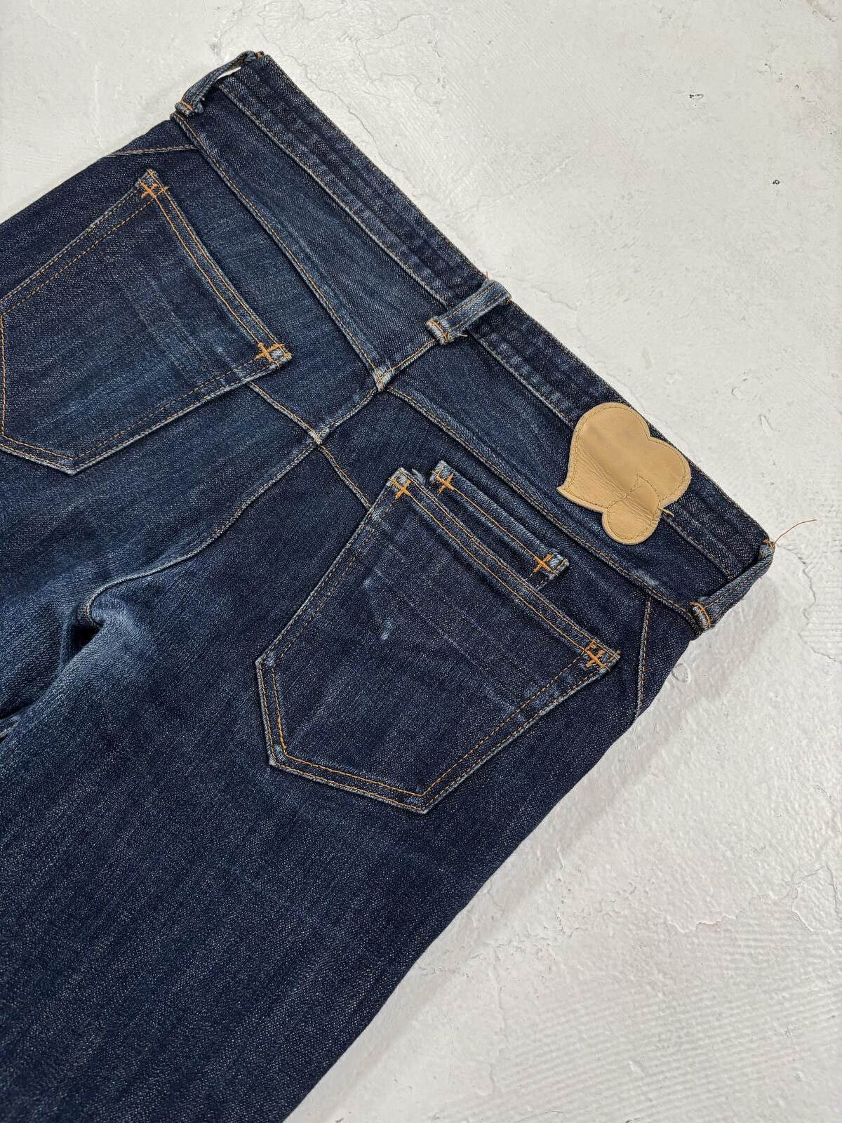 Other Number Nine Raw Crying Heart Denim Size US 31 - 2 Thumbnail