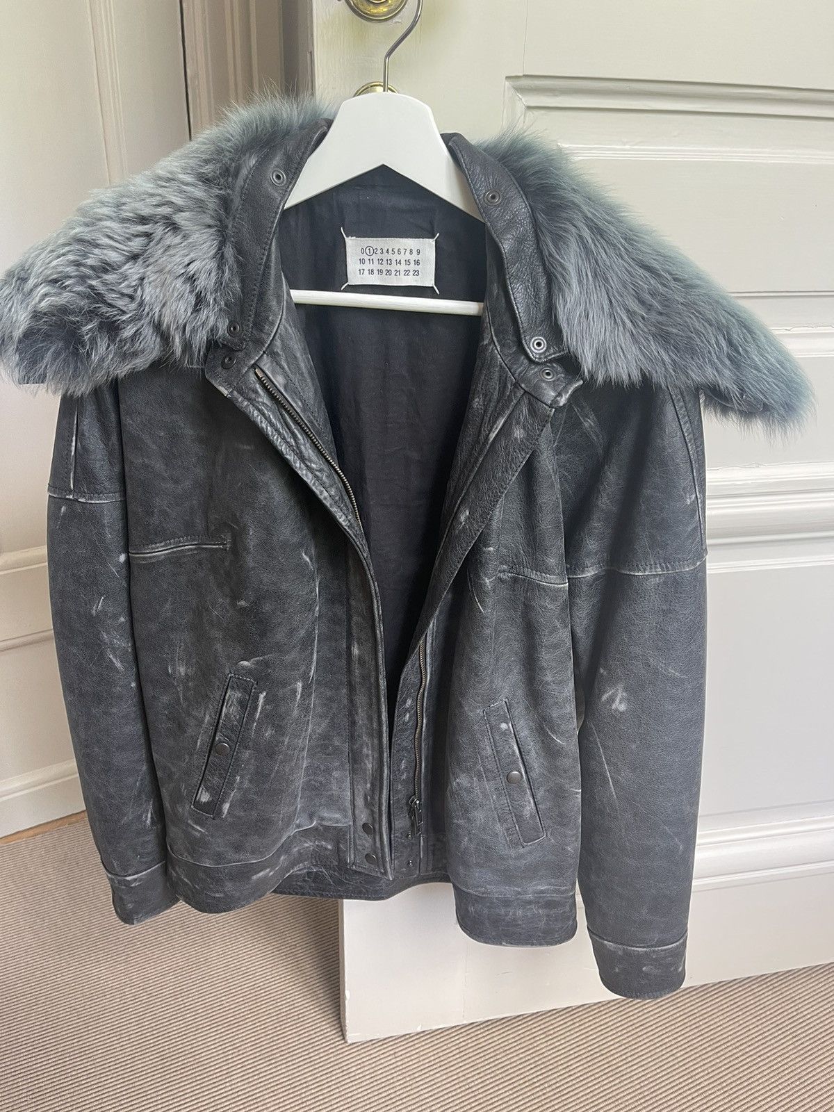 Maison Margiela Maison Margiela AW07 Leather Jacket | Grailed